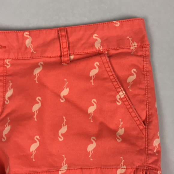 Peach Flamingo Shorts - Picture 3 of 10